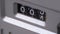 Counter of the audio cassette in the tape deck recorder is rotating