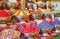 The counter of spice store, Vakil Bazaar, Shiraz, Iran