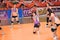 Counterattack in volleyball players chaleng