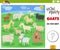 counting cartoon goats animals educational game