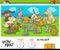 Counting cats and dogs educational game