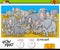 Counting elephants and rhinos game for kids