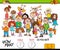 Counting girls and boys educational game