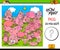 Counting pig characters educational activity