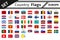 Countries flags europe