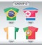 countries icons, group G