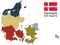 country Denmark and regions