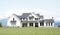 Country Farmhouse Executive Large Mansion New White Home House Chilliwack Canada