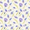 Country Field Floral Pattern