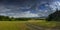 Country field panorama