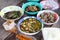 Country Food, Thai Foods in Countryside, Food of Thai Country Easy Style, Culture Foods Local Cuisine Thai Asia