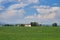 Country landscape near Castell`Arquato