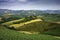 Country landscape near Ripatransone, Marche, Italy