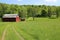 Country landscape in West Virginia