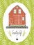 Country life design card