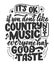 Country Music lettering quote for festival live event poster Concept. Textured Illustration. Funny slogan for cowboy print design