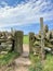 Country path with Stile