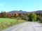 Country Road in Fall