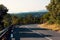 Country road in the mountains