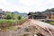 Country road to Chengyang Wind and Rain Bridge