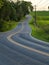 Country Road weaving through East Tennessee