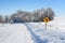 Country Road in winter