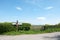 Country roads around the English countryside in the summertime.