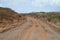 Country roads in the north of Kenya