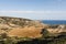 Country seaside landscape on Milos island, Greece