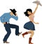 Country western dancers