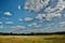 Countryside and Big clouds