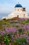 Countryside chapel in Santorini, Greece