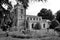 Countryside Church in Black and white, in England UK