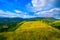 Countryside of Coron - Amazing view from Mount Tapyas on Busuanga Island at sunset - tropical destination with paradise landscape