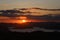 Countryside of Coron - Amazing view from Mount Tapyas on Busuanga Island at sunset - tropical destination with paradise landscape