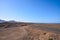 Countryside Desert Dirt Road in tenerife desert