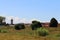 Countryside in Florence Italy. Sky background.