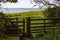 A countryside gate near Niton, Isle of Wight