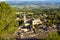 Countryside landscape in Bonnieux in Provence France