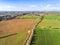 Countryside landscape of Castel Sant Elia, in the province of Vi