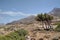 Countryside landscape on the charming Greek island of Donoussa.