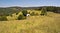 Countryside near Filipka hill in Slezske Beskydy mountains