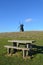 Countryside picnic table.