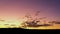 Countryside rural clouds Timelapse. Tropical scenery. Motion at blue sky.