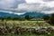 COUNTY SLIGO, IRELAND - AUGUST 25, 2017: Carrowmore Megalithic Cemetery in Sligo, Ireland