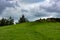 COUNTY SLIGO, IRELAND - AUGUST 25, 2017: Carrowmore Megalithic Cemetery in Sligo, Ireland