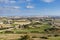 Countyside Landscape in Malta. Food Production.