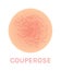 Couperose and Rosacea. Dermatological Disease. Red Capillaries on the Skin. Vector illustration for Medical Design and Education