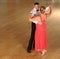 Couple ballroom dancing