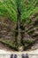 Couple Bungee Jump or Suicide on a Verzasca Dam on the italian p